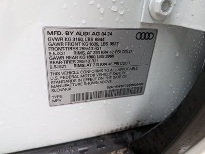 2025 Audi SQ7 Premium Plus quattro
